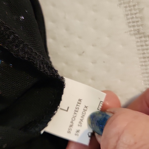 see thru long sleeve bodysuit for - Picture 6 of 7